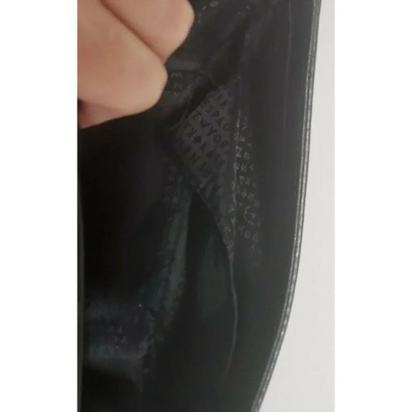 Kate Spade NY Black Pebbled Leather Crossbody Leather Tassel Charm - Picture 9 of 11